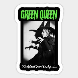 Green Queen Sticker